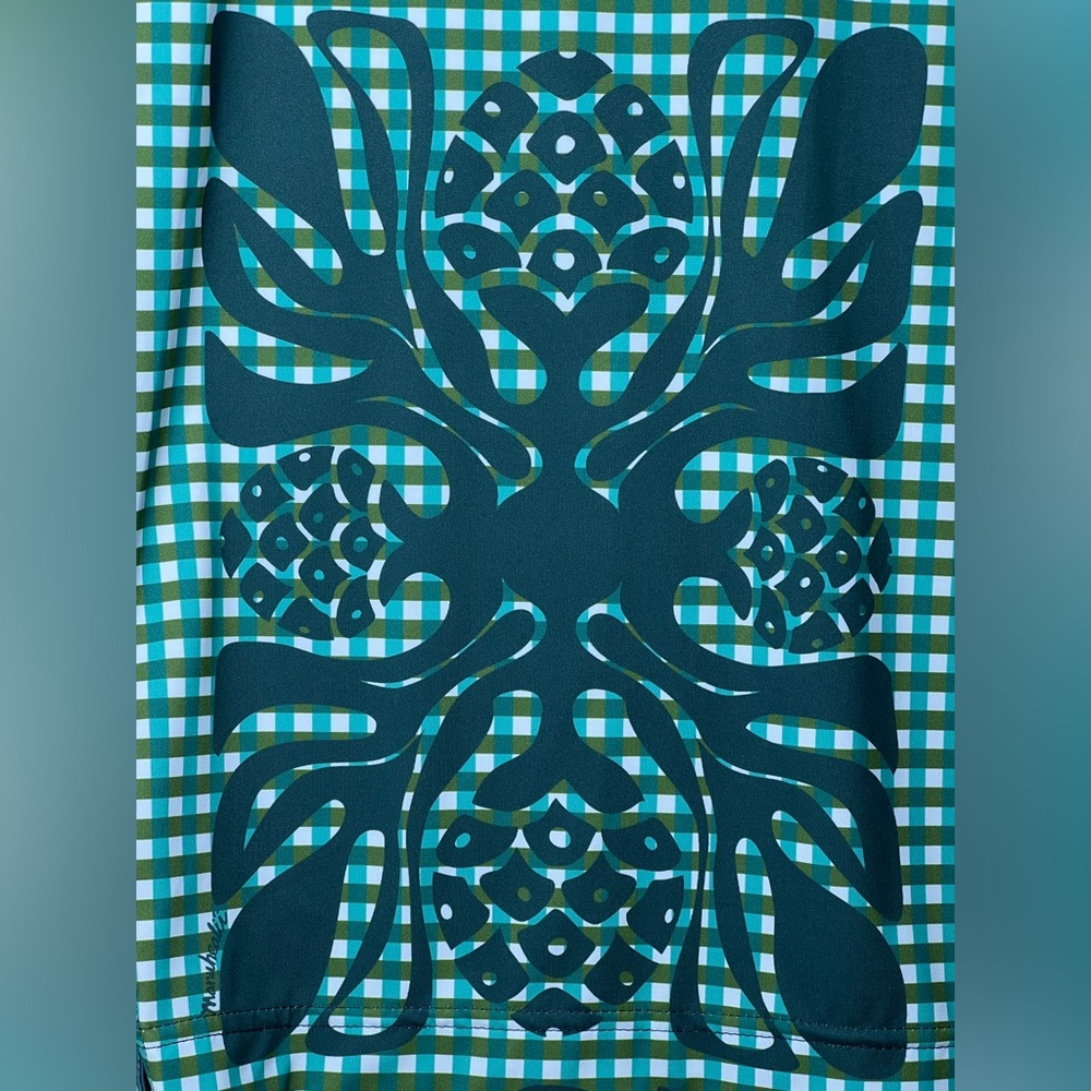 Manuhealii Ho’oulu Teal & Olive